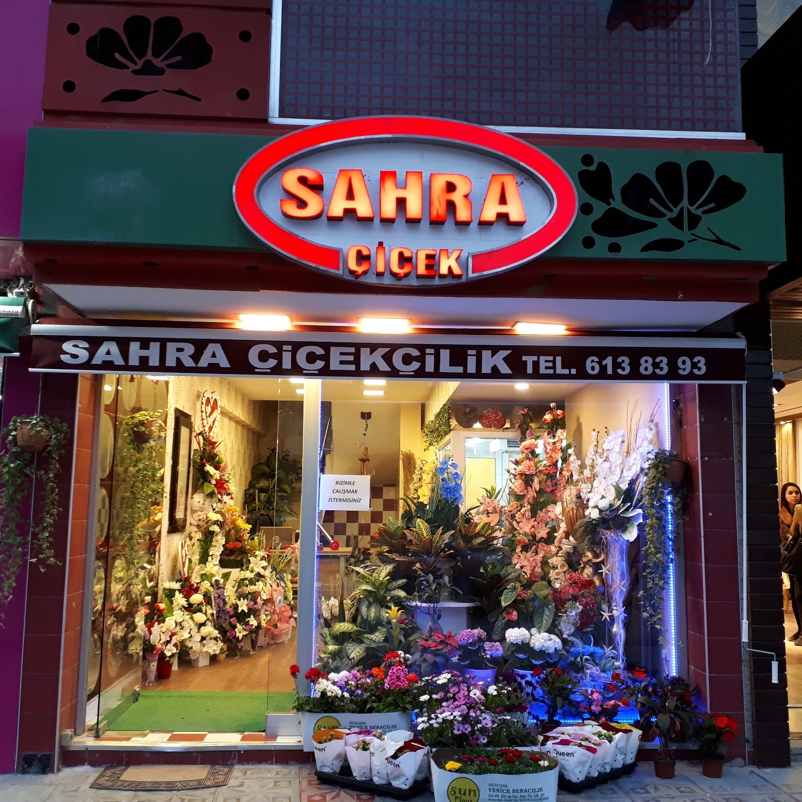 Sahra çiçekçilik iskenderun